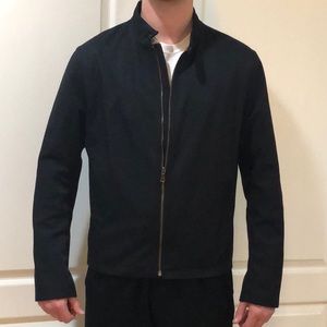 Banana Republic Black Bomber Jacket Size L